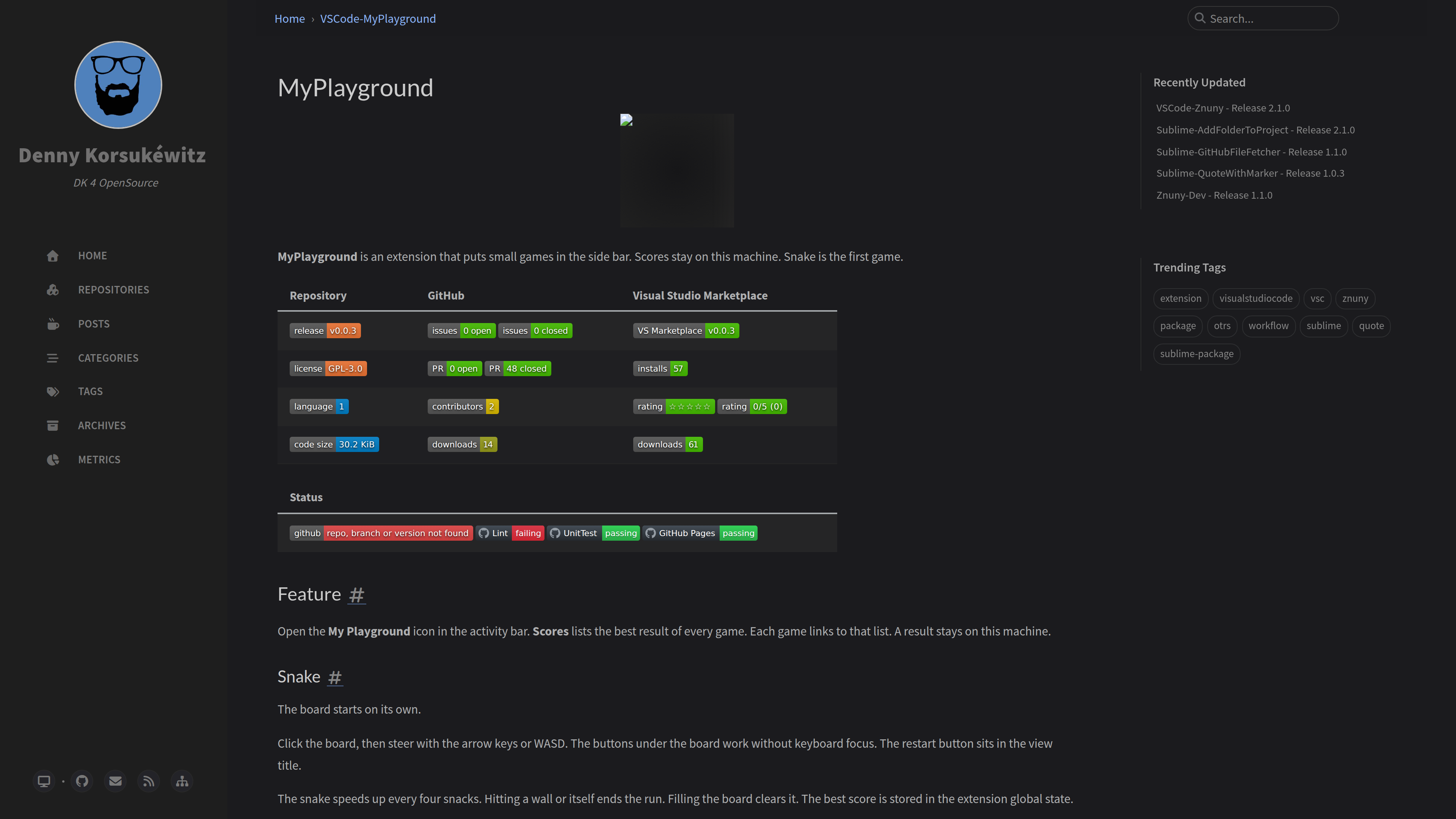 VSCode-MyPlayground